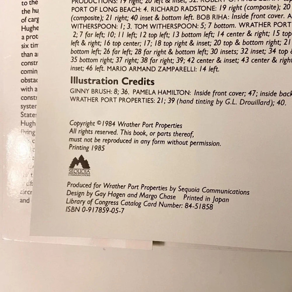 Vintage 1985 The Queen Mary and the Spruce Goose Souvenir California Brochure - Picture 7 of 16